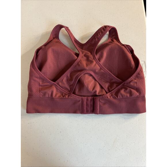 Soma Burgundy Sports Bra - Picture 2 of 7